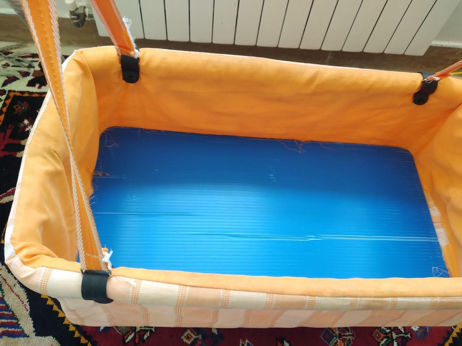 گهواره نوزاد جنس بدنه پارچه کتان و خنک|اسباب و اثاث بچه|شیراز, انجیر|دیوار