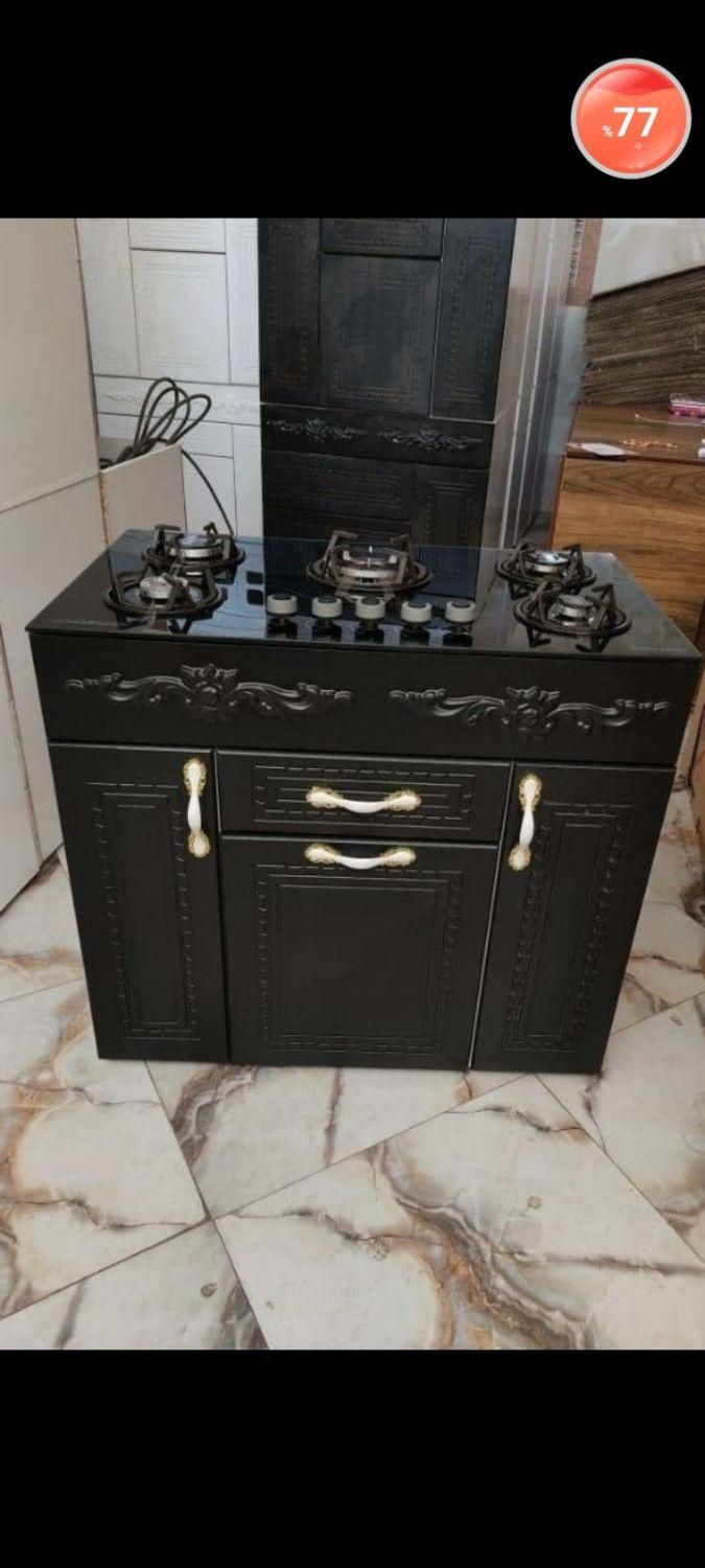 گاز کابینتی ۶۶۶هود گرانیتی واستیل|اجاق گاز و لوازم برقی پختوپز|رباطکریم, |دیوار