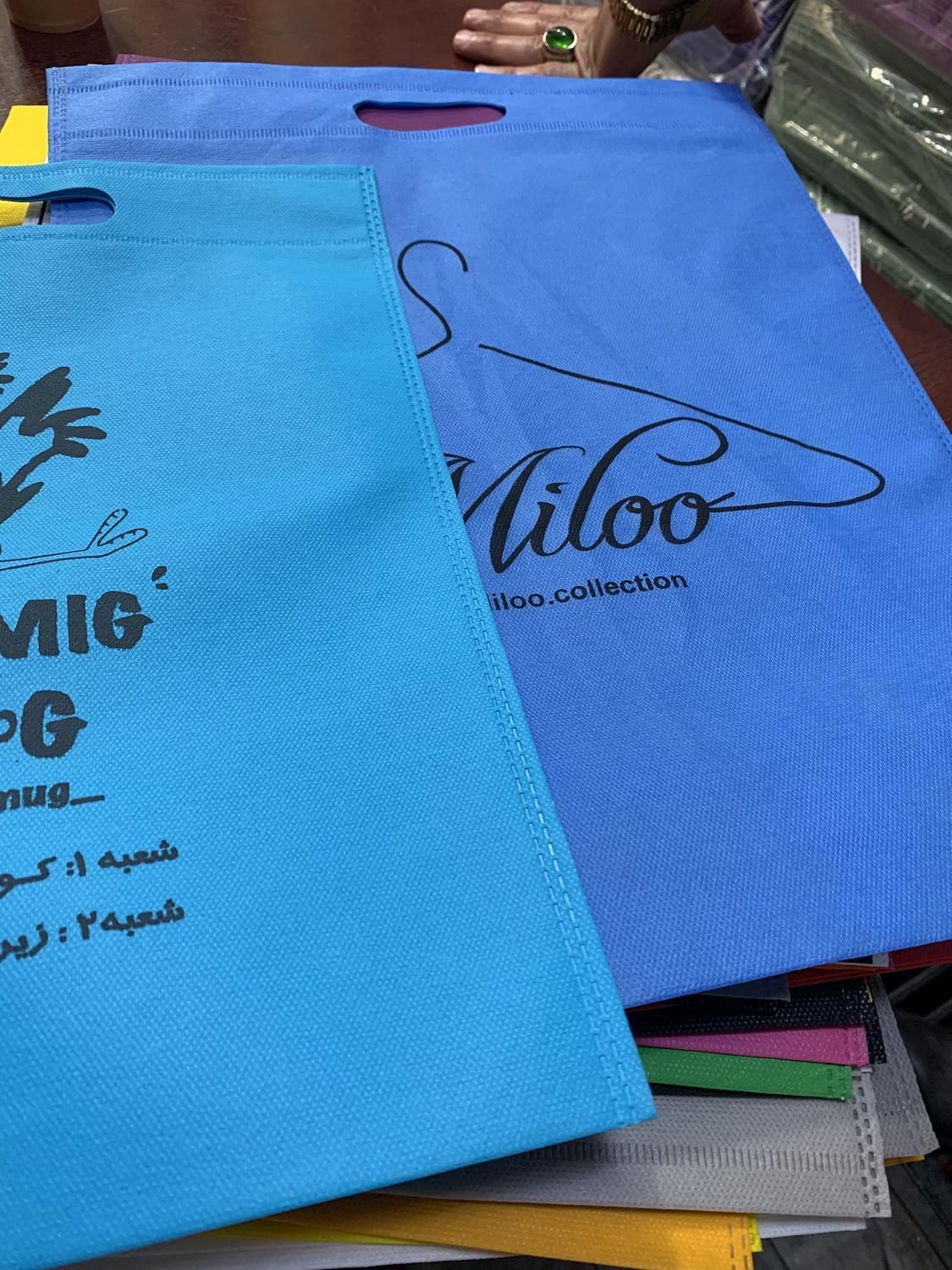 ساک پارچه ای دستی چاپ شاپینگ بگ تبلیغات|عمده‌فروشی|تهران, بازار|دیوار