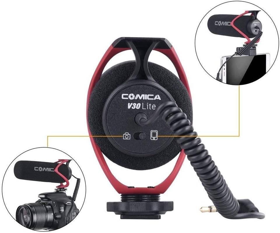 میکروفون ویدئویی شاتگان Comica مدل CVM-V30LITE|دوربین عکاسی و فیلم‌برداری|مهاباد (آذربایجان غربی), |دیوار