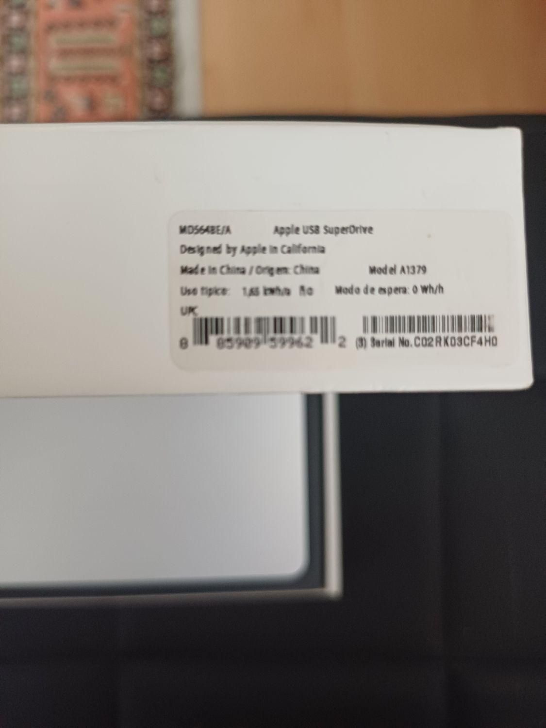 Apple Super Drive External with usb cabl|قطعات و لوازم جانبی رایانه|تهران, حشمتیه|دیوار