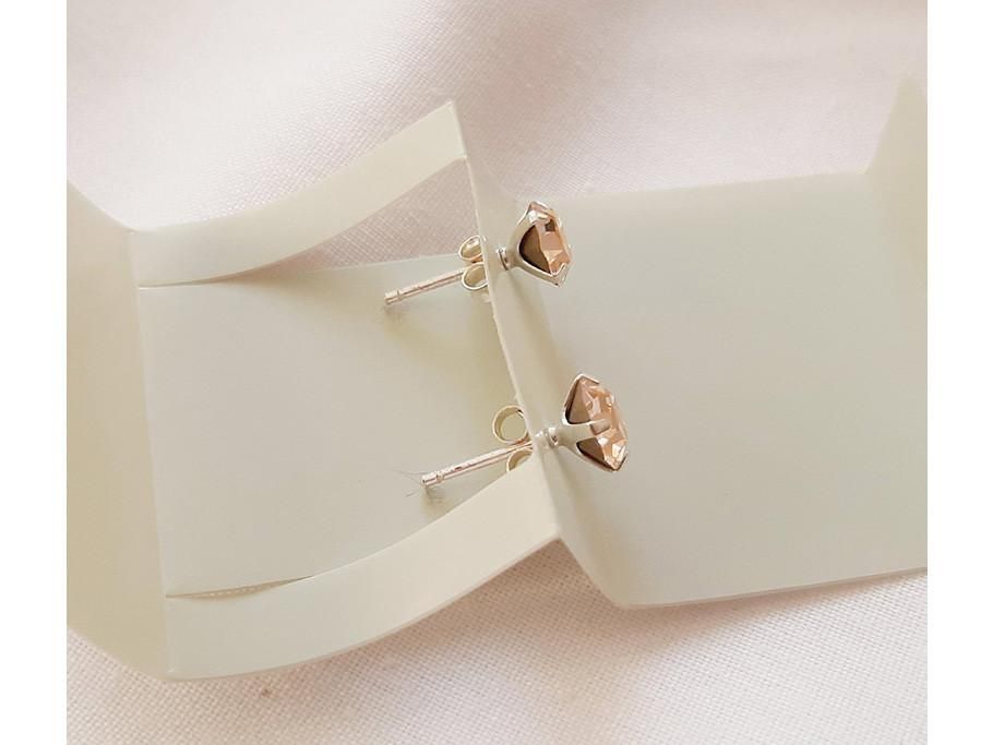 گوشواره نقره نگینی گندمی، درخشش طبیعی و اصیل|بدلیجات|اندیشه, اندیشه فاز ۳|دیوار