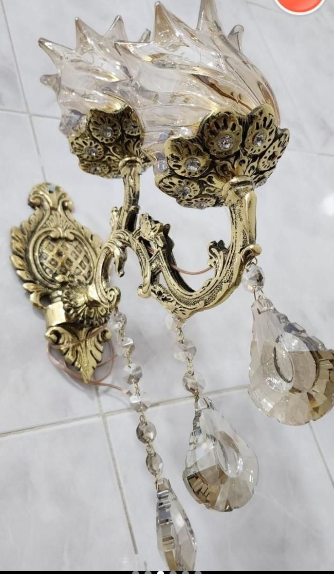 لوستر۸شاخه۱۶ شعله بزرگ بادو سرایی نمایشگاهکارمندان|لوستر و چراغ آویز|کرمانشاه, |دیوار