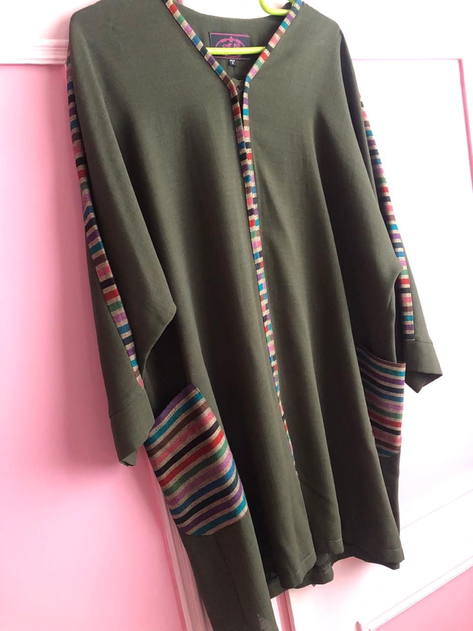 مانتو سبز یشمی مناسب سایز۴۶تا۵۰/۵۲|لباس|تهران, فاطمی|دیوار