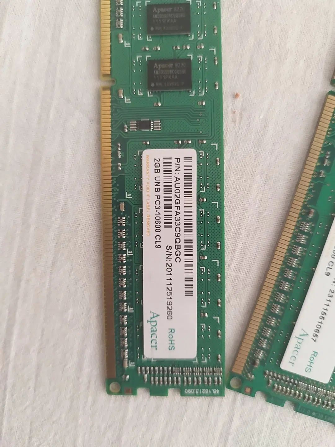 رم کامپیوتر DDR3 ظرفیت 6GB Apacer|قطعات و لوازم جانبی رایانه|اصفهان, خلیل آباد|دیوار