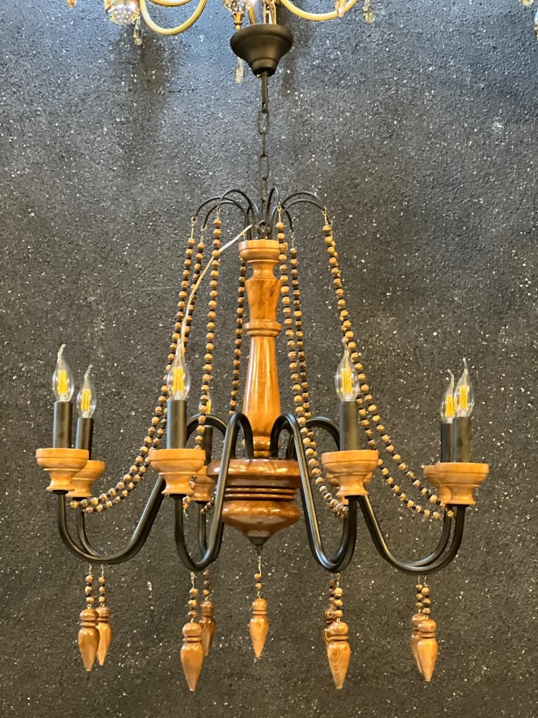 لوستر چوبی عمده|لوستر و چراغ آویز|تهران, امیریه|دیوار