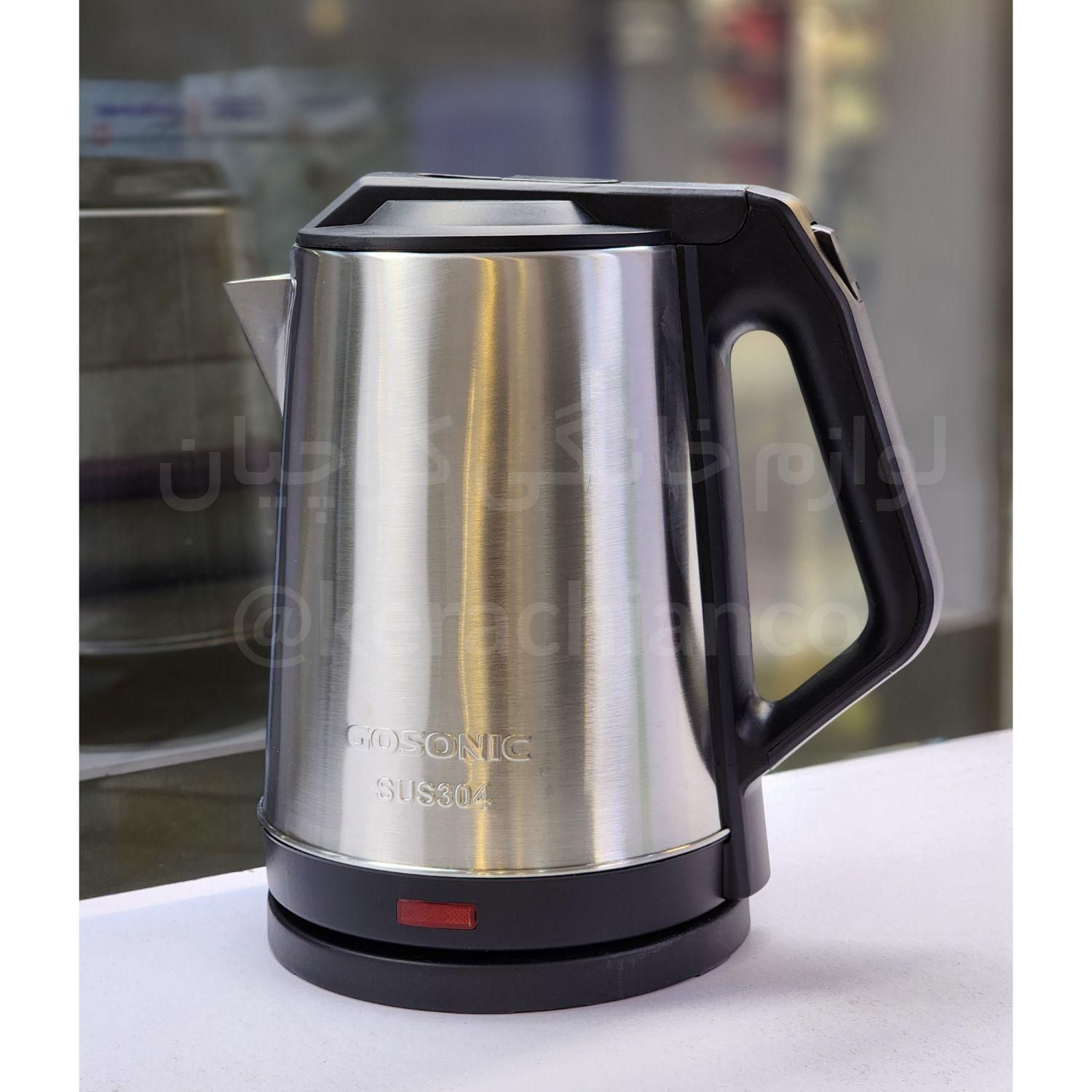 کتری برقی گوسونیک مدل GSK-712|سماور، چای‌ساز، قهوه‌ساز|مشهد, کوشش|دیوار