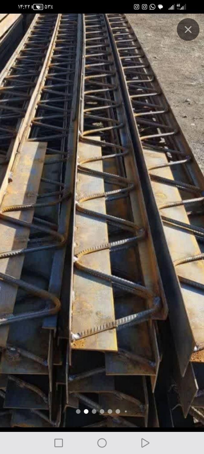 تیرچه بتنی واجرای سقف بتنی اکاسیف میلگرد|مصالح و تجهیزات ساختمان|گلبهار, شهر جدید گلبهار|دیوار