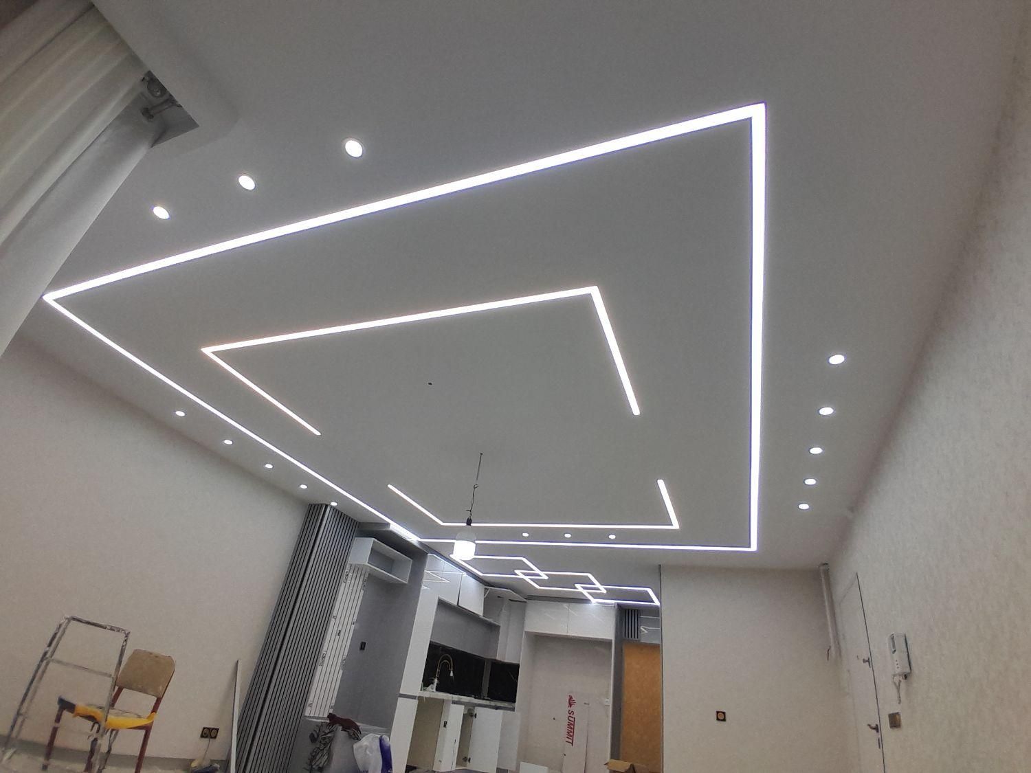 برق کار، ،برقکارساختمان، اجرای لاینر LED لاین|خدمات پیشه و مهارت|همدان, |دیوار