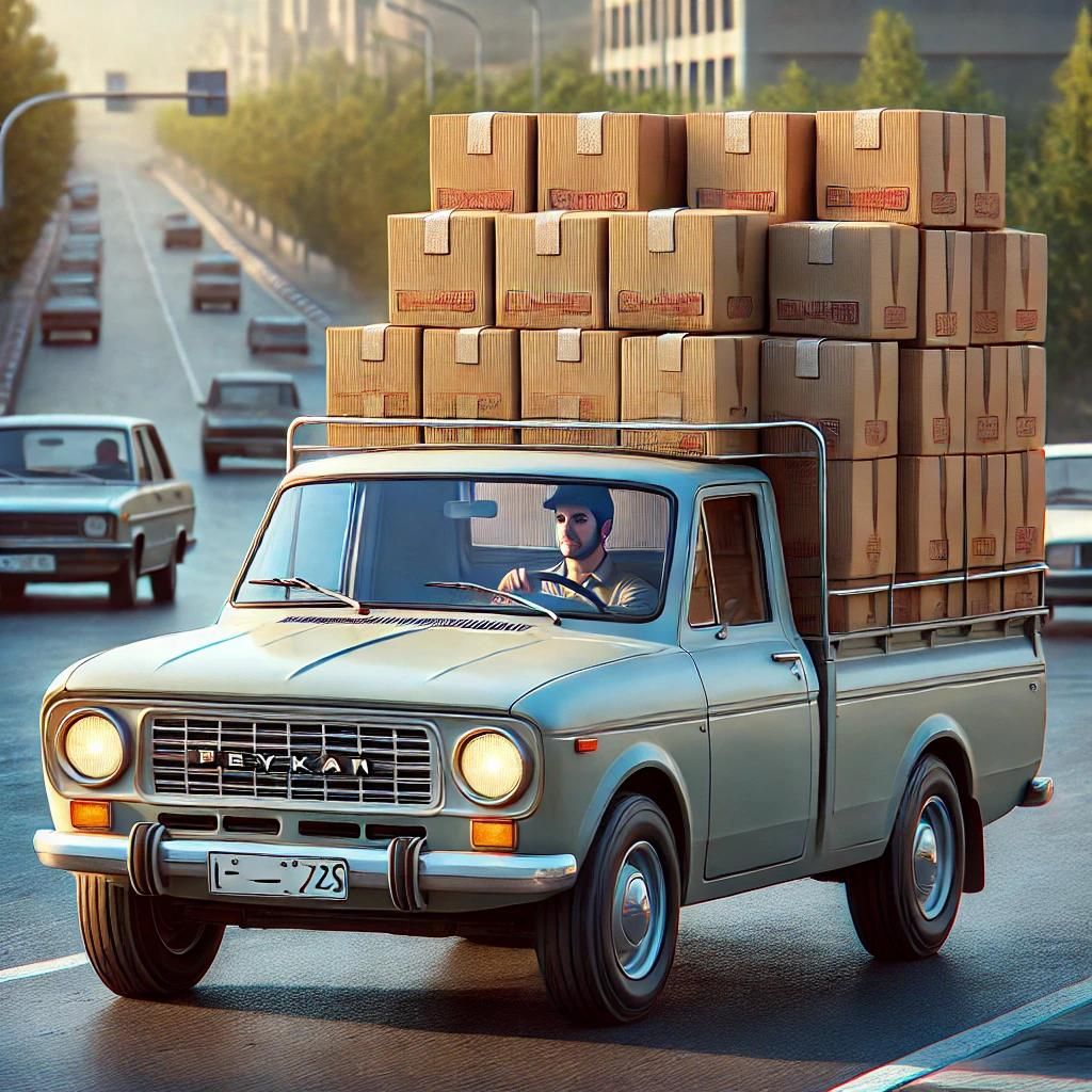 حمل بار/تخلیه نخاله/وانت بارکرایه،تلفنی/اسباب کشی|خدمات حمل و نقل|اصفهان, لاله|دیوار