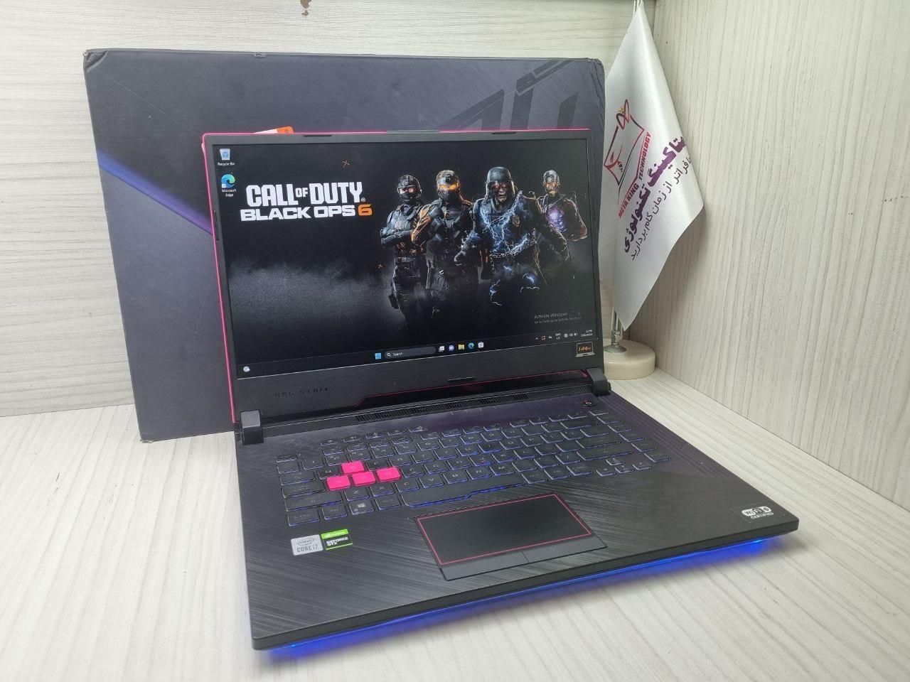 گیمینگ Asus Rog Strix i7 نسل۱۰ H RGB گرافیک۴|رایانه همراه|تهران, باغ فیض|دیوار