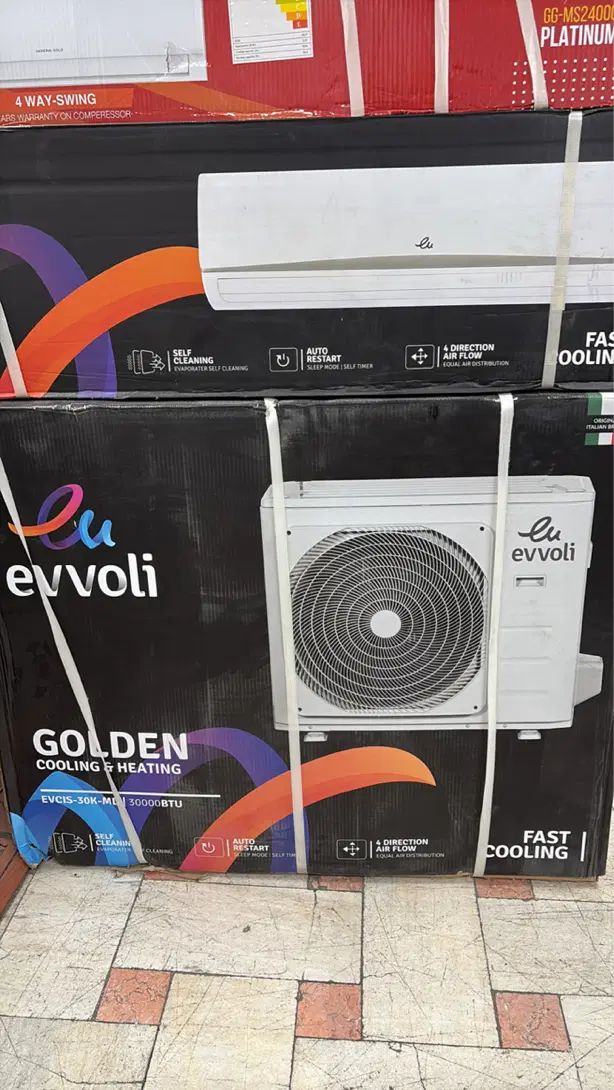 کولرگازی 30000 ایوولی Golden|کولر گازی و فن‌کوئل|تهران, هاشم‌آباد|دیوار