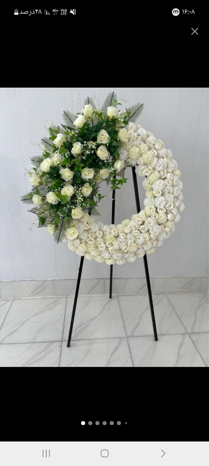 کرایه تاج گل و تابلو تسلیت موسسه خیریه باجان دل|خدمات پذیرایی، مراسم|خوی, |دیوار