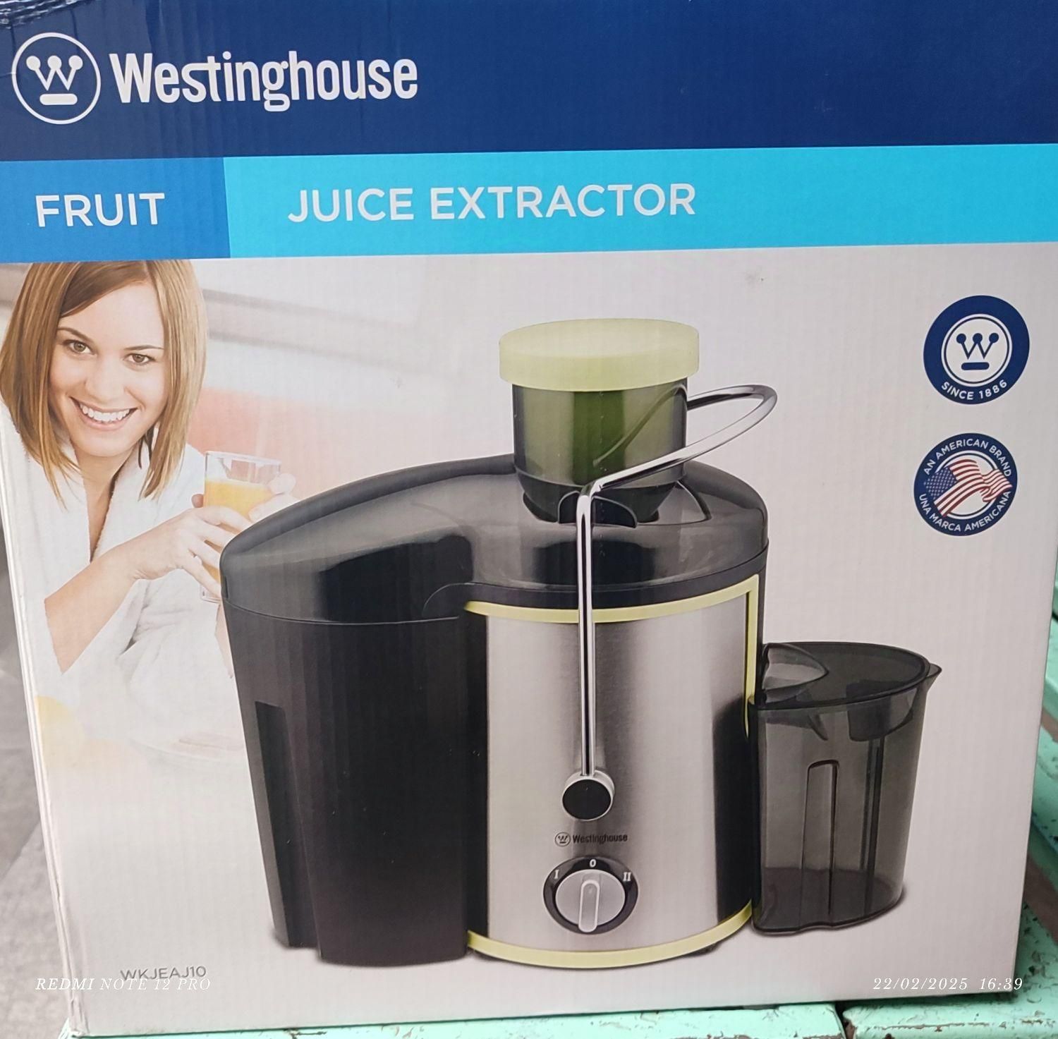Westinghouse Wkjeaj10|آبمیوه‌گیر و آب‌مرکبات‌گیر|تهران, بهارستان|دیوار