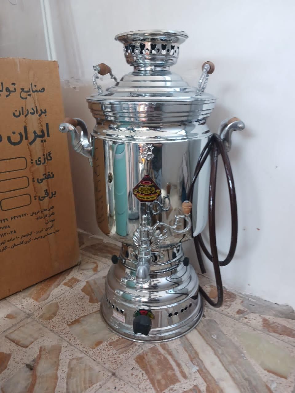 سماور بزرگ۳۰ لیتری|سماور، چای‌ساز، قهوه‌ساز|مرند, |دیوار