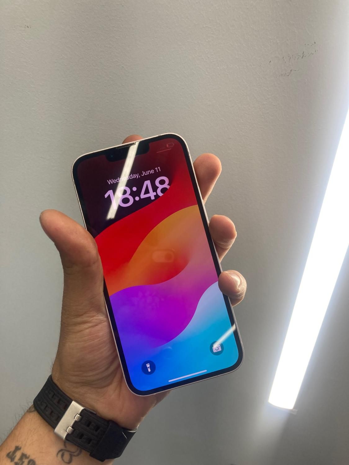 Iphone 13 pink با ۲۰ تومان پیش پرداخت|موبایل|اصفهان, باغ زرشک|دیوار