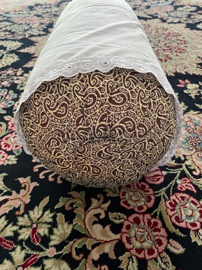 متکا لوله ای ترمه|رختخواب، بالش، پتو|کرمان, |دیوار