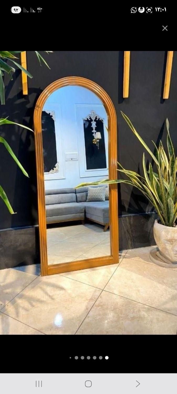 فروش عمده آینه چوبی طرح و اندازه مختلف|آینه|اصفهان, رهنان|دیوار
