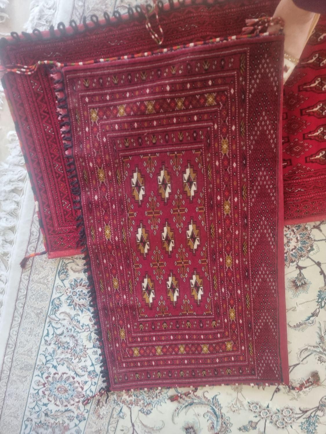 ۴ عدد پشتی پر نشده ترکمن نو|پشتی|تهران, بهجت‌آباد|دیوار