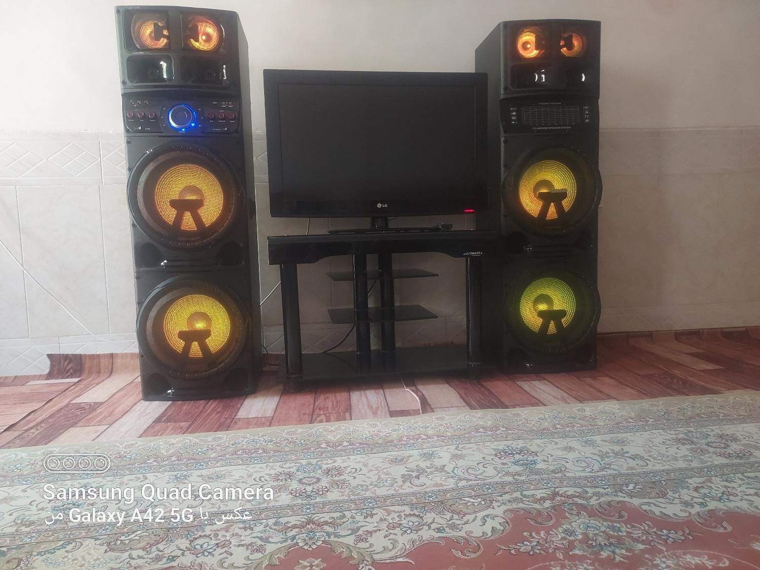 اسپیکر بزرگ خانگی|سیستم صوتی خانگی|شهرکرد, |دیوار