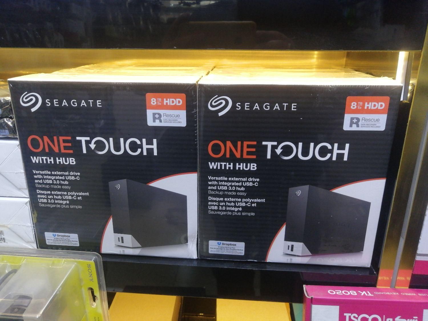 هارد اکسترنال آمریکایی 8 ترا Seagate One Touch|قطعات و لوازم جانبی رایانه|ری, فیروزآبادی|دیوار