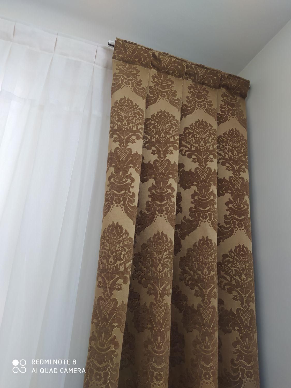 والان پرده مخمل ترک دورو دوعددنو پارچه مبلی ترک نو|پرده، رانر، رومیزی|تهران, خانی آباد نو جنوبی|دیوار