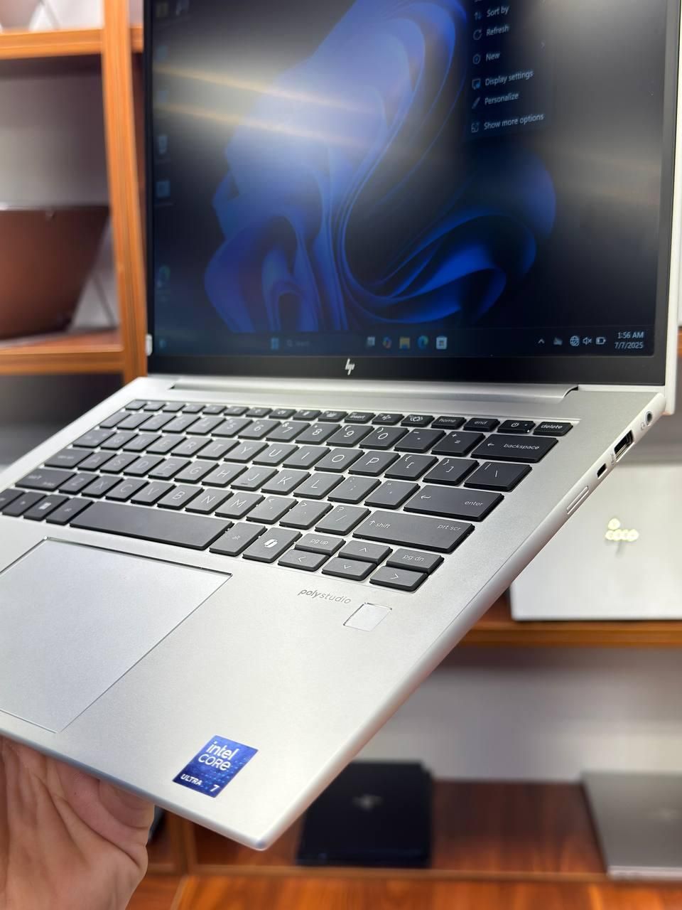 لپتاپ سبک ۲*** hp E*iteB**k ***G**پردارننده Ultra7|رایانه همراه|تهران, میدان ولیعصر|دیوار
