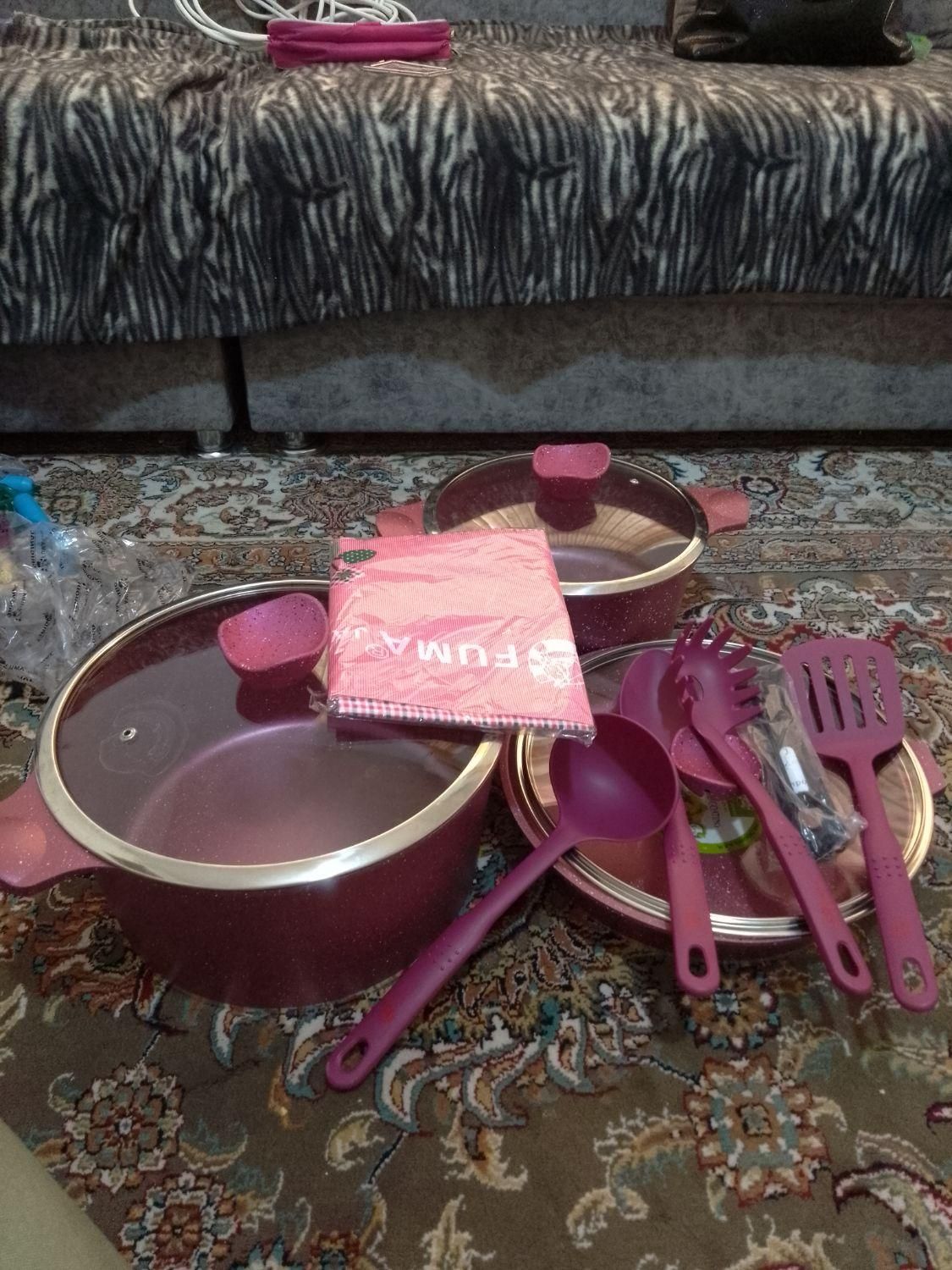 سری قابلمه چدن سرامیک گرانتی|ظروف پخت‌وپز|فسا, |دیوار