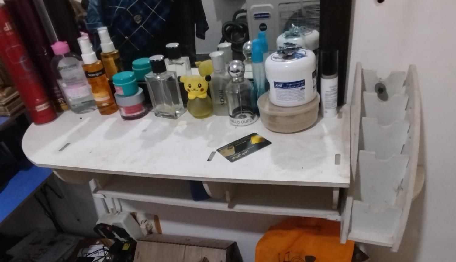شلف مخصوص آرایش،شلف  زیرتلویزیون،وشلف جای کنترل|کتابخانه، شلف، قفسه‌های دیواری|اسلام‌شهر, زرافشان|دیوار