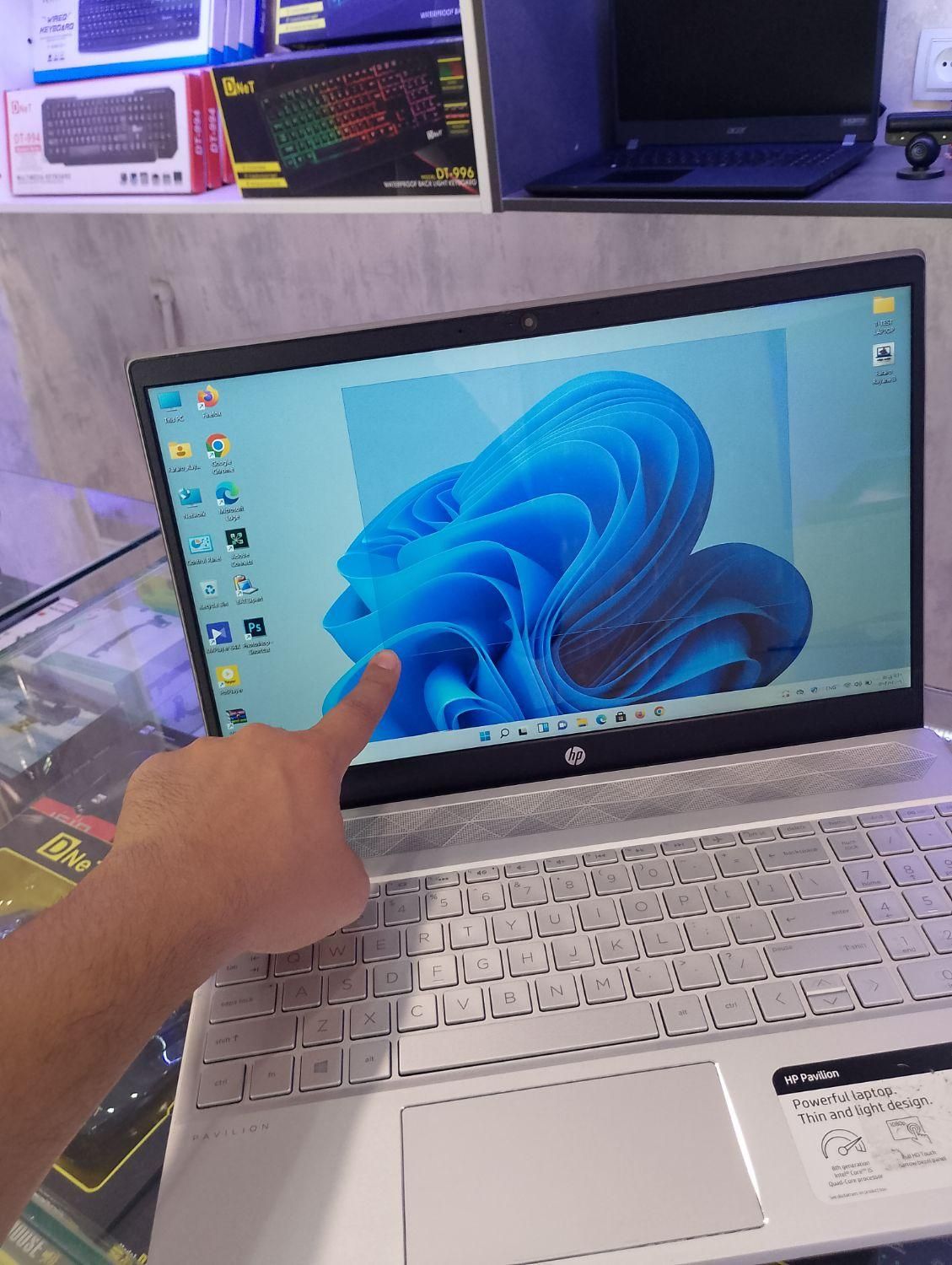 لپتاپ Hp pavilion دانشجویی مهندسی|رایانه همراه|کرمان, |دیوار