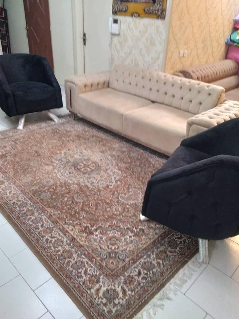 مبلغ راحتی ۵ نفره مکانیزه تخت شو|مبلمان خانگی و میز عسلی|تهران, نیروی هوایی (پیروزی)|دیوار