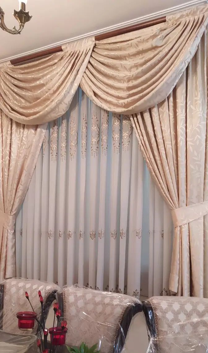 پرده سالن با جنس عالی و سالم|پرده، رانر، رومیزی|تهران, مجیدیه|دیوار