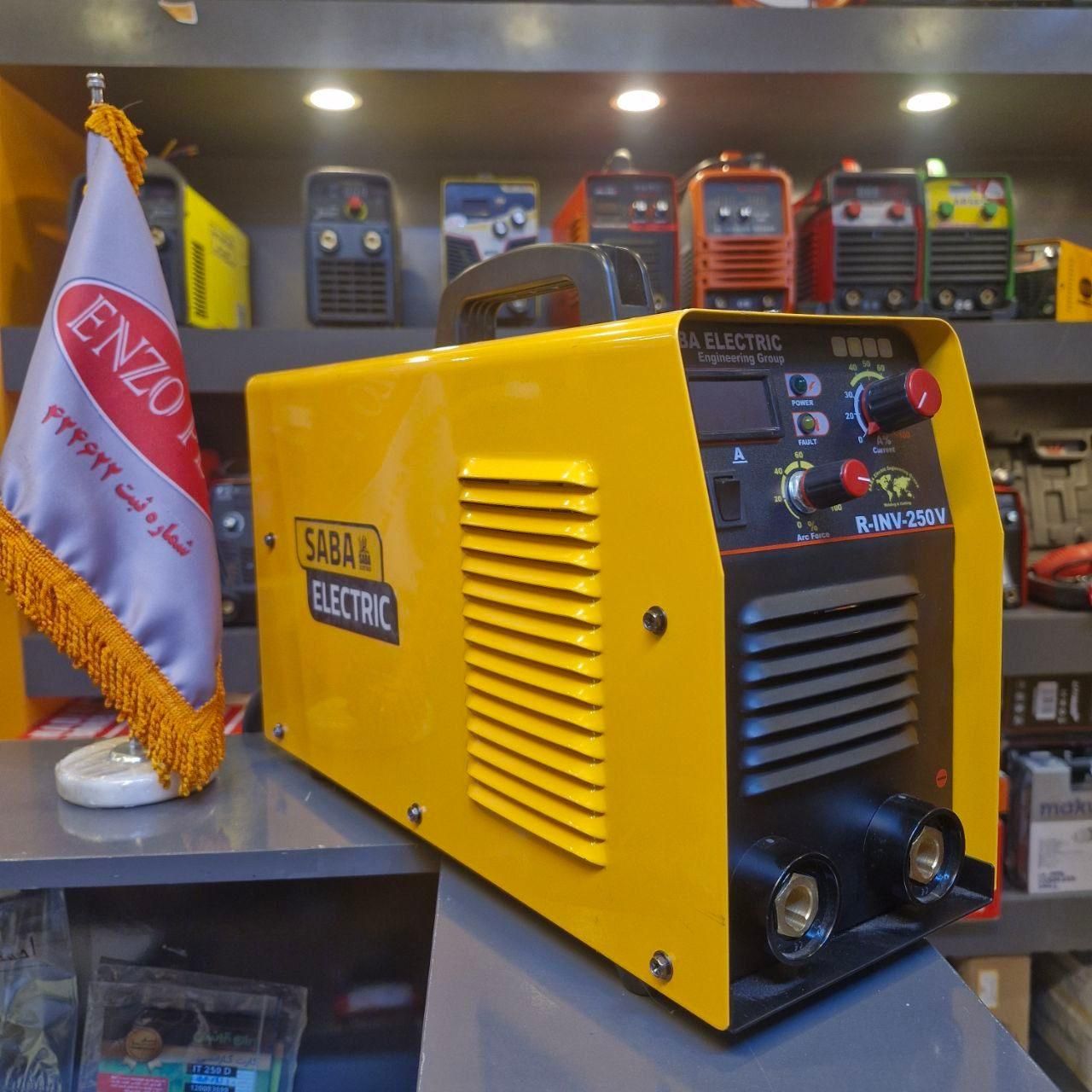 دستگاه جوش اینورتر صنعتی صبا 250 آمپر مدل 250V|ماشین‌آلات صنعتی|مشهد, کوشش|دیوار