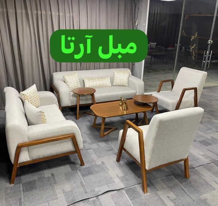 مبل چوب پارچه مبلمان مینی مال پاندا|مبلمان خانگی و میز عسلی|تهران, یافت آباد جنوبی|دیوار