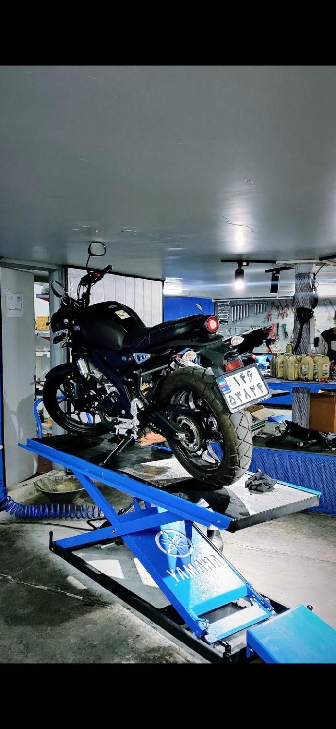 yamaha xsr 155|موتورسیکلت|تهران, سعادت‌آباد|دیوار