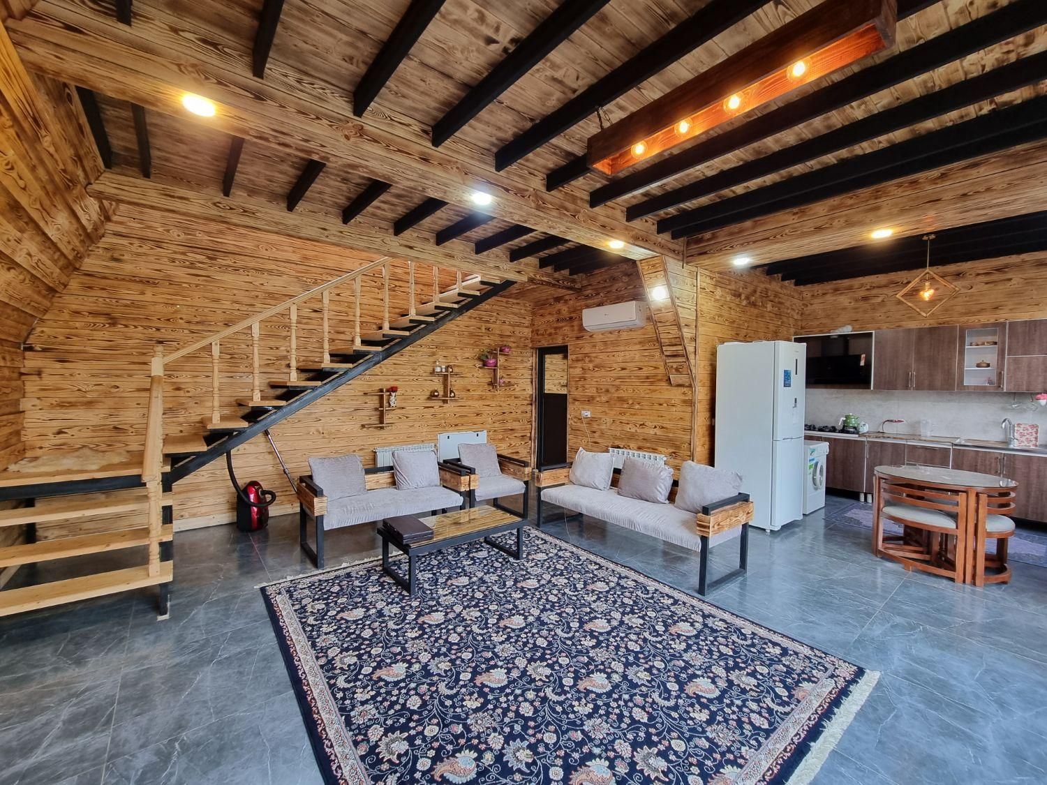 ویلا سوئیسی سورنا دو خواب بام سبز مالک ویلا|اجارهٔ کوتاه‌مدت ویلا و باغ|ماسال, |دیوار