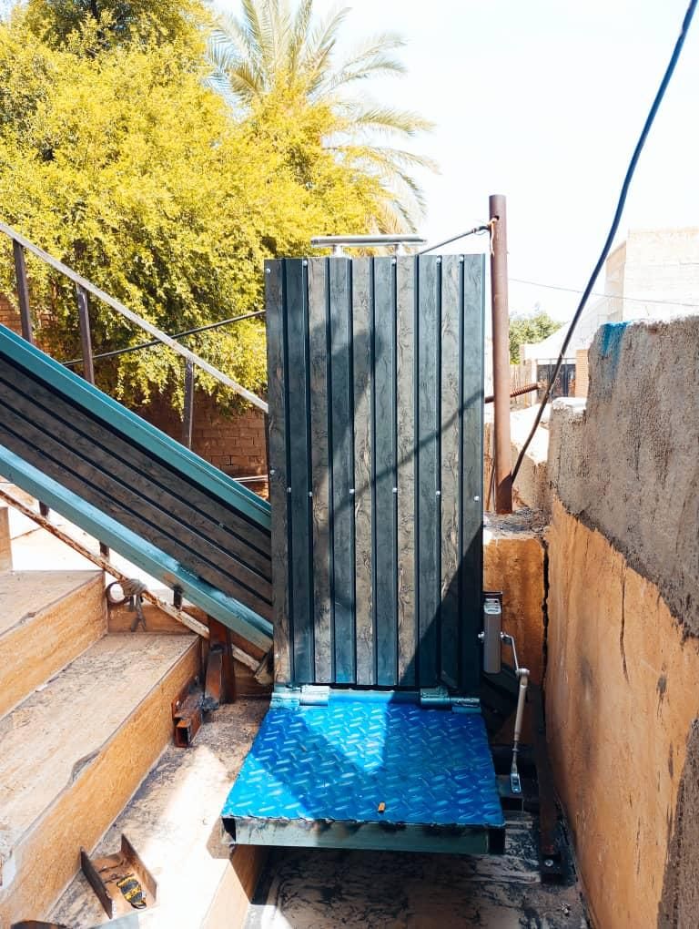 پله پیما،بالابر پله،پله رو،پله برقی|ماشینآلات صنعتی|اهواز, کمپلو شمالی|دیوار