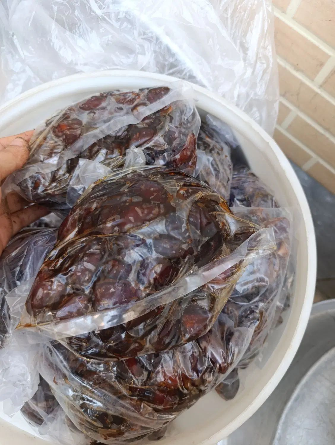 خرما کبکاب امسال شسته و بسته بندی پاک نکرده موجوده|خوردنی و آشامیدنی|بندر گناوه, |دیوار