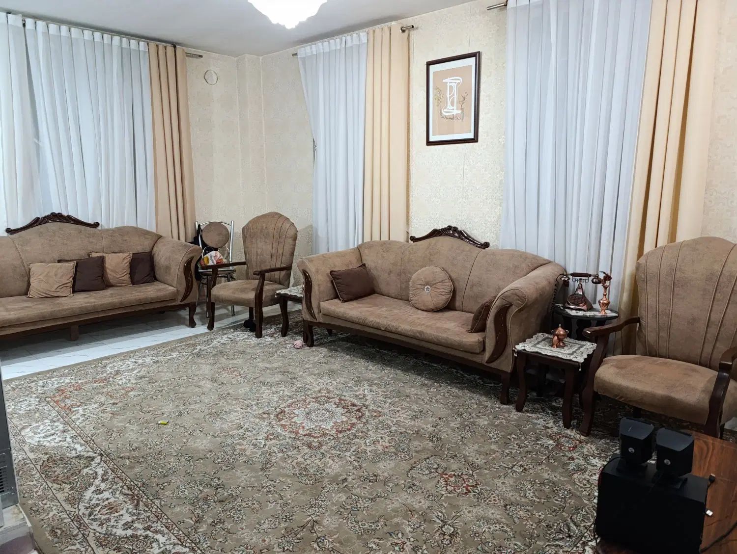 مبل 8نفره سالم|مبلمان خانگی و میز عسلی|تهران, جی|دیوار