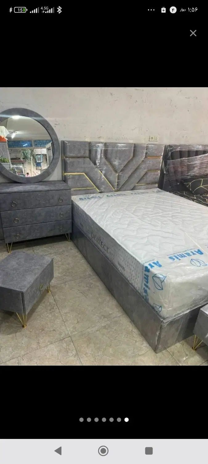 ست ۷تیکه ای / زیبایی اتاق خواب /تختخواب کامل/|تخت و سرویس خواب|ارومیه, |دیوار