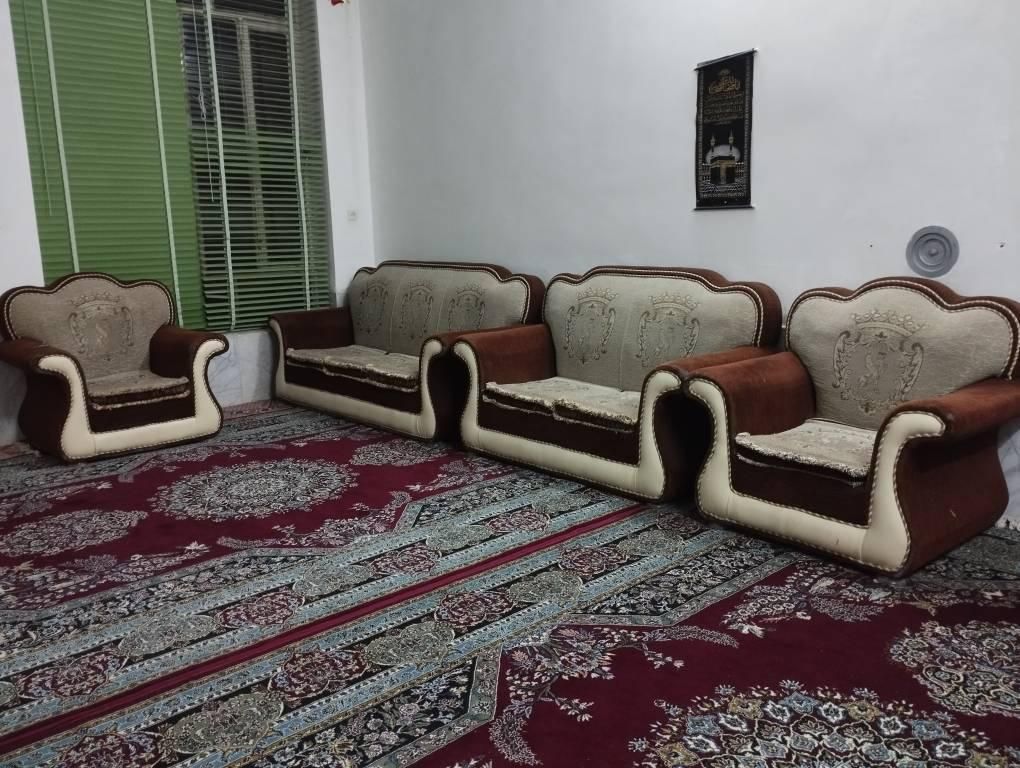 یک دست مبلمان 7نفره|مبلمان خانگی و میز عسلی|جهرم, |دیوار