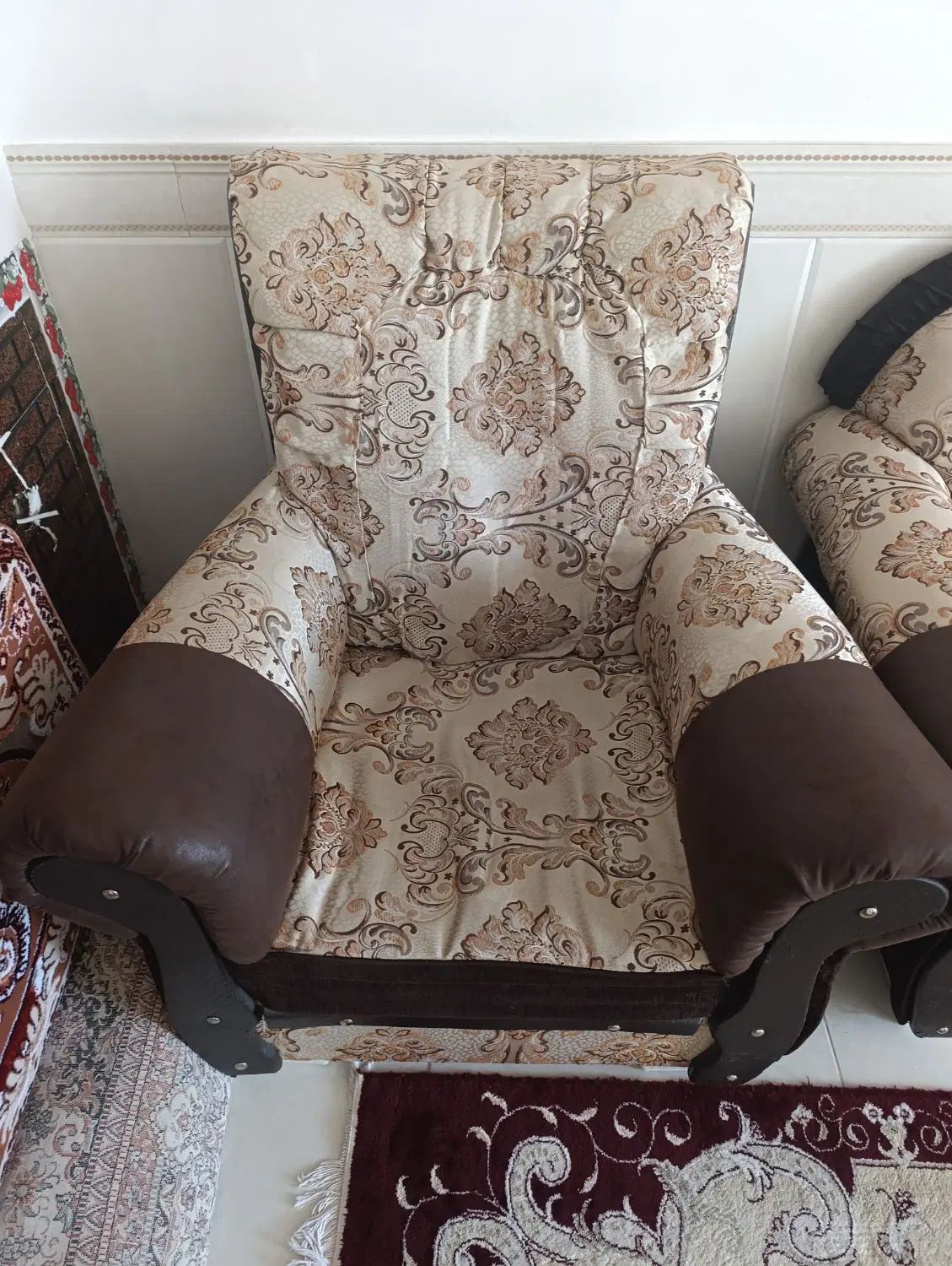 مبلمان همراه با جلو مبلی و عسلی، تازه تعمیر|مبلمان خانگی و میز عسلی|بوکان, |دیوار
