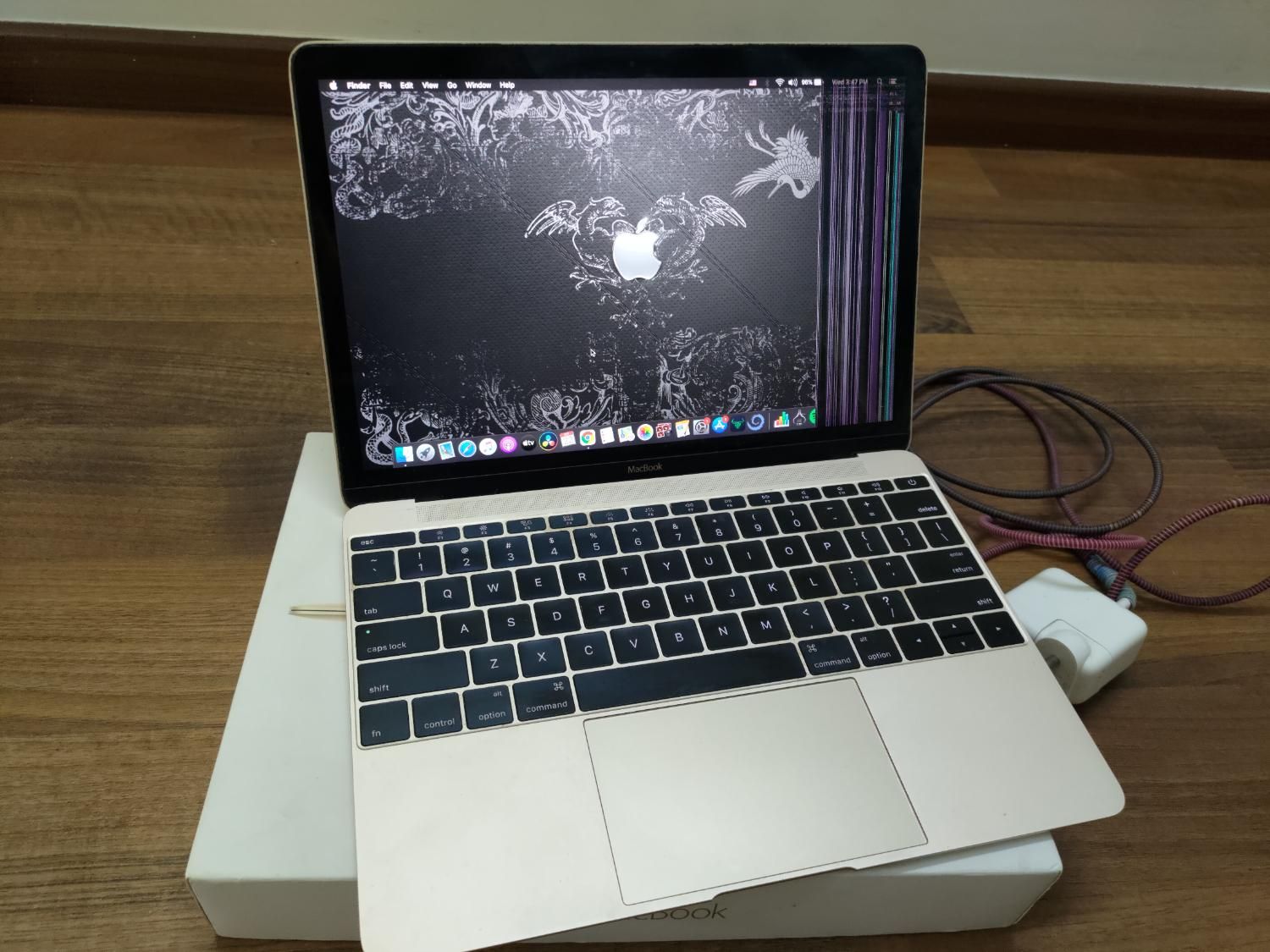 لپ‌تاپ اپل مک بوک MacBook retina 12 inch طلایی|رایانه همراه|تهران, باغ فیض|دیوار