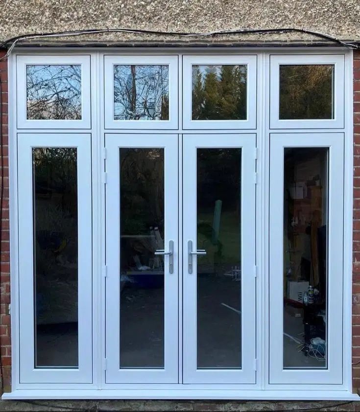 درب ضدسرقت پنجره upvc دوجداره لمینت،فریم لس کدF161|مصالح و تجهیزات ساختمان|چمستان, |دیوار