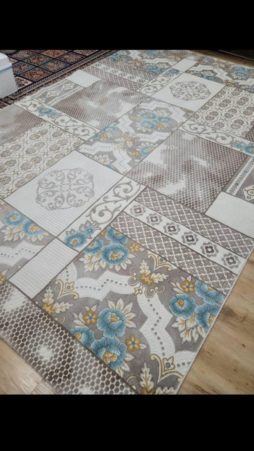 فرش ساوین ۹ متری ۵۰۰ شانه تراکم ۲۰۰۰|فرش|اهواز, کوی باهنر|دیوار