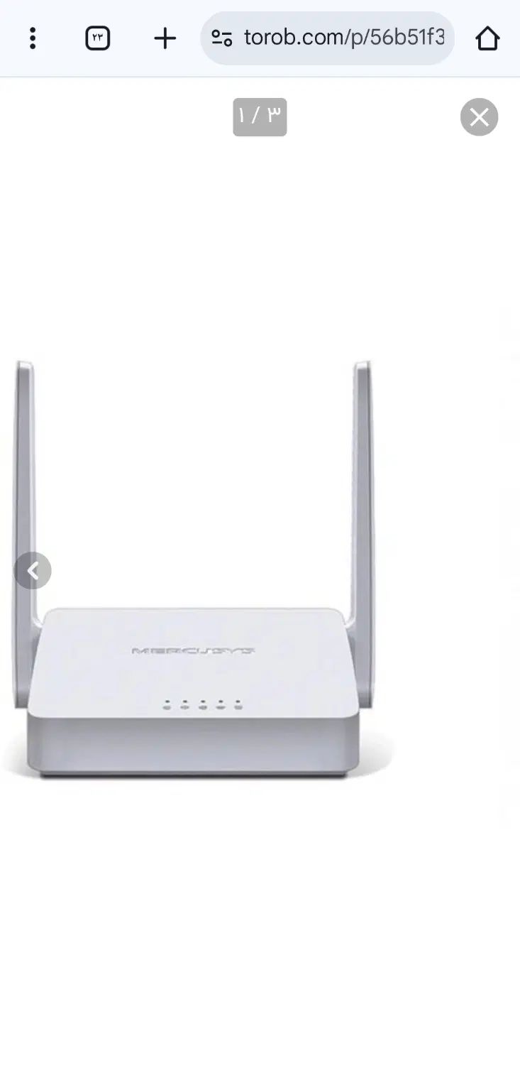 مودم و روتر مرکوسیس ۳۰۰ مگابایت بر ثانیه و ADSL 2|مودم و تجهیزات شبکه|بجنورد, |دیوار