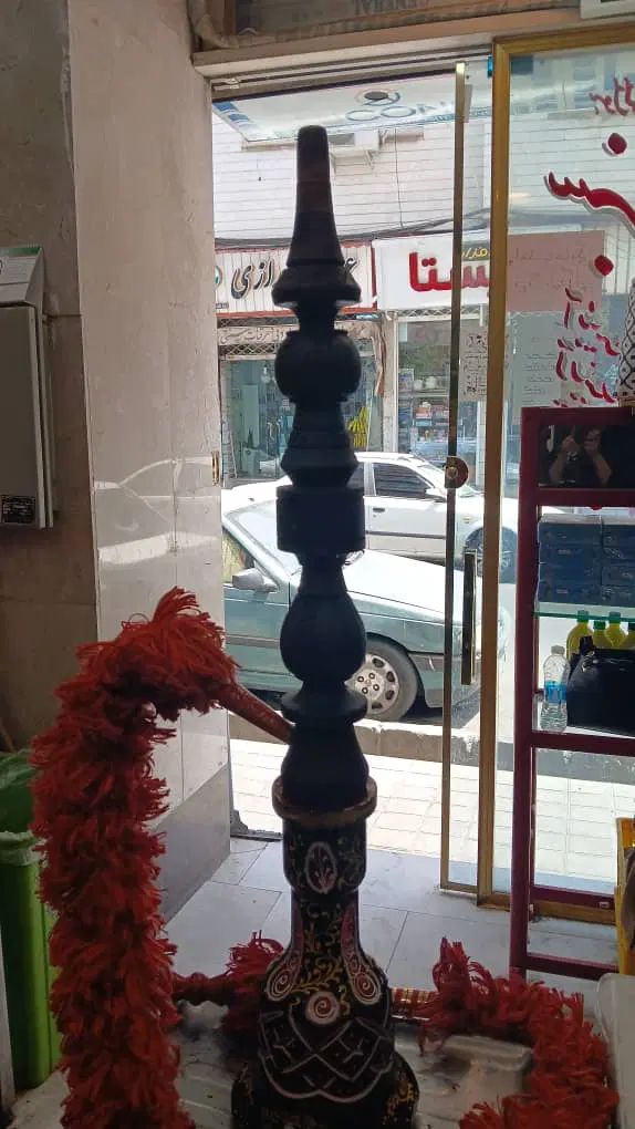 قلیان چوب سنجد|صنایع دستی و سایر لوازم تزئینی|تهران, چهارصد دستگاه|دیوار
