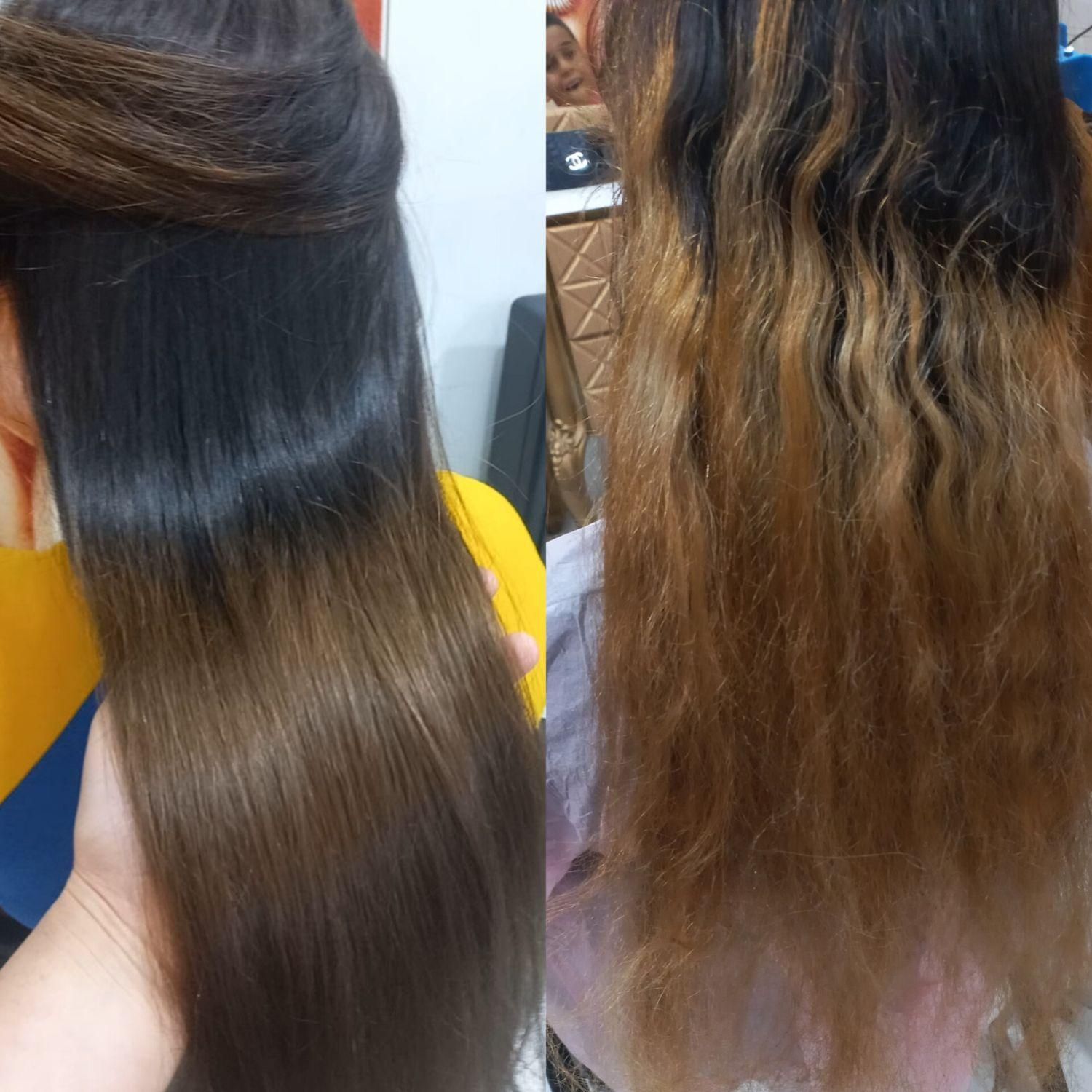 رنگ و لایت وپروتئین تراپی از ۸۰۰تا ۲۵۰۰|خدمات آرایشگری و زیبایی|قم, هفت تیر|دیوار