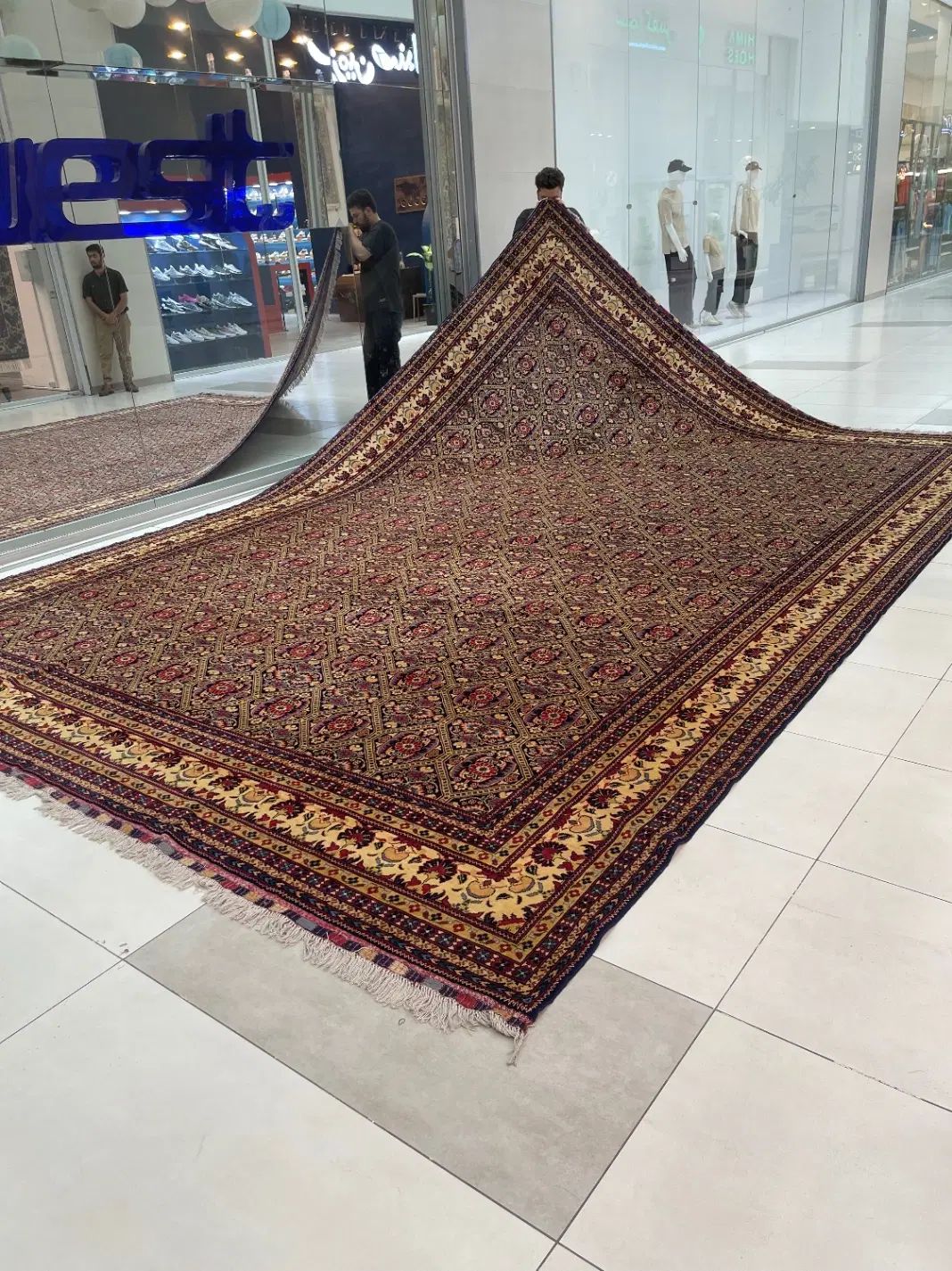 فرش دستباف ۲۴ متری بلوچ تمام کرک ۴ در ۶ کامل|فرش|تهران, دارآباد|دیوار
