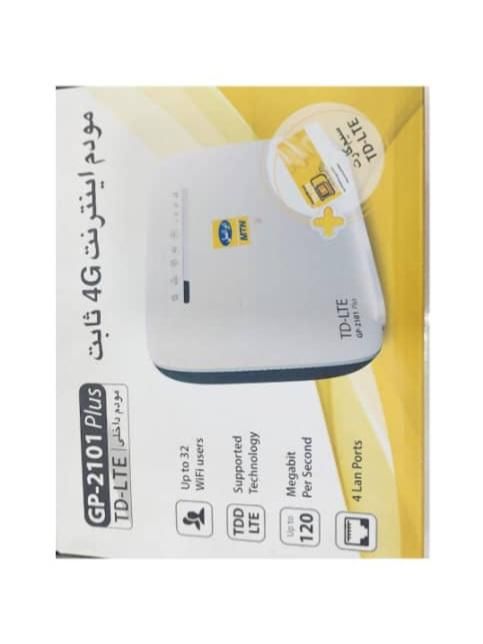 مودمTD-LTE ایرانسل مدل GP-2101plas|مودم و تجهیزات شبکه|اهواز, کوی فرهنگیان ۲|دیوار